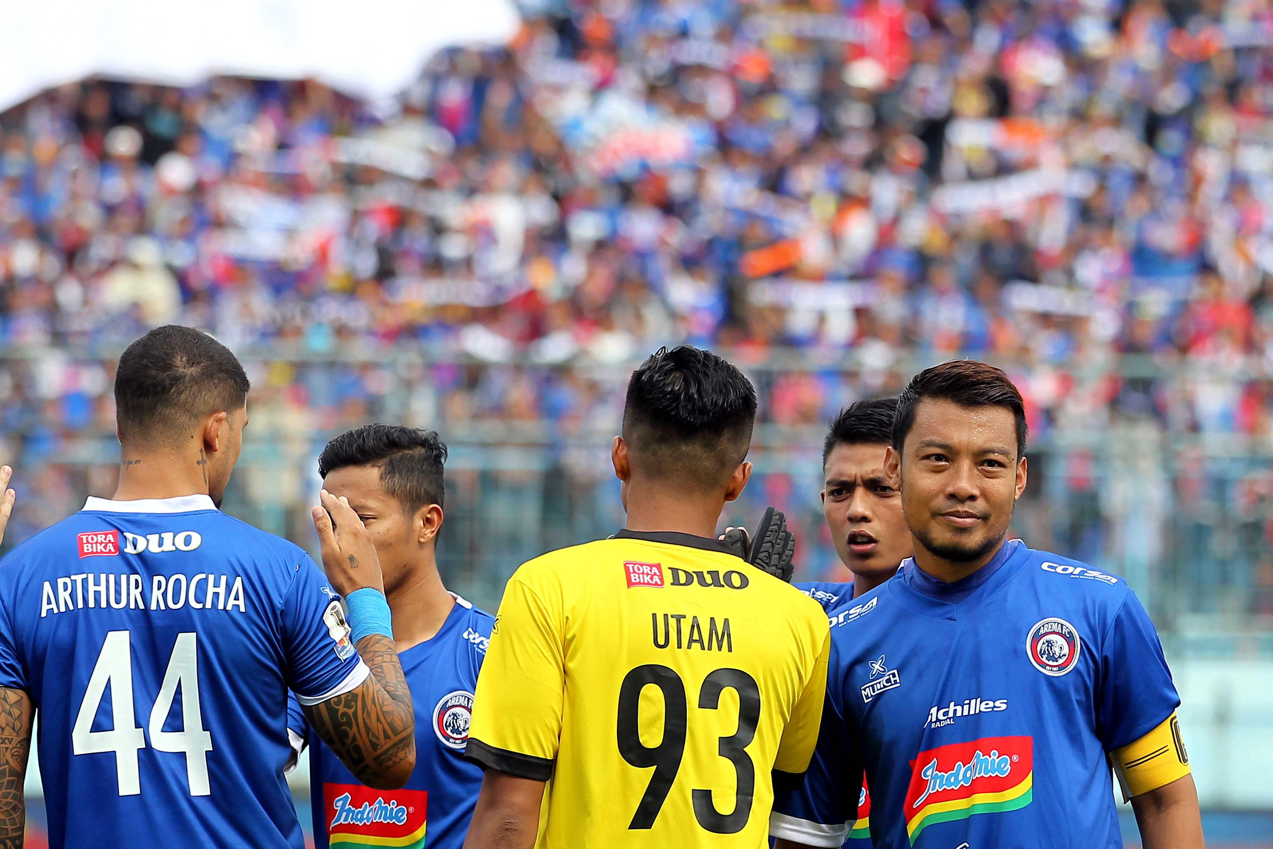 Tiga Pemain Arema FC Absen Pada Sesi Latihan Fisik